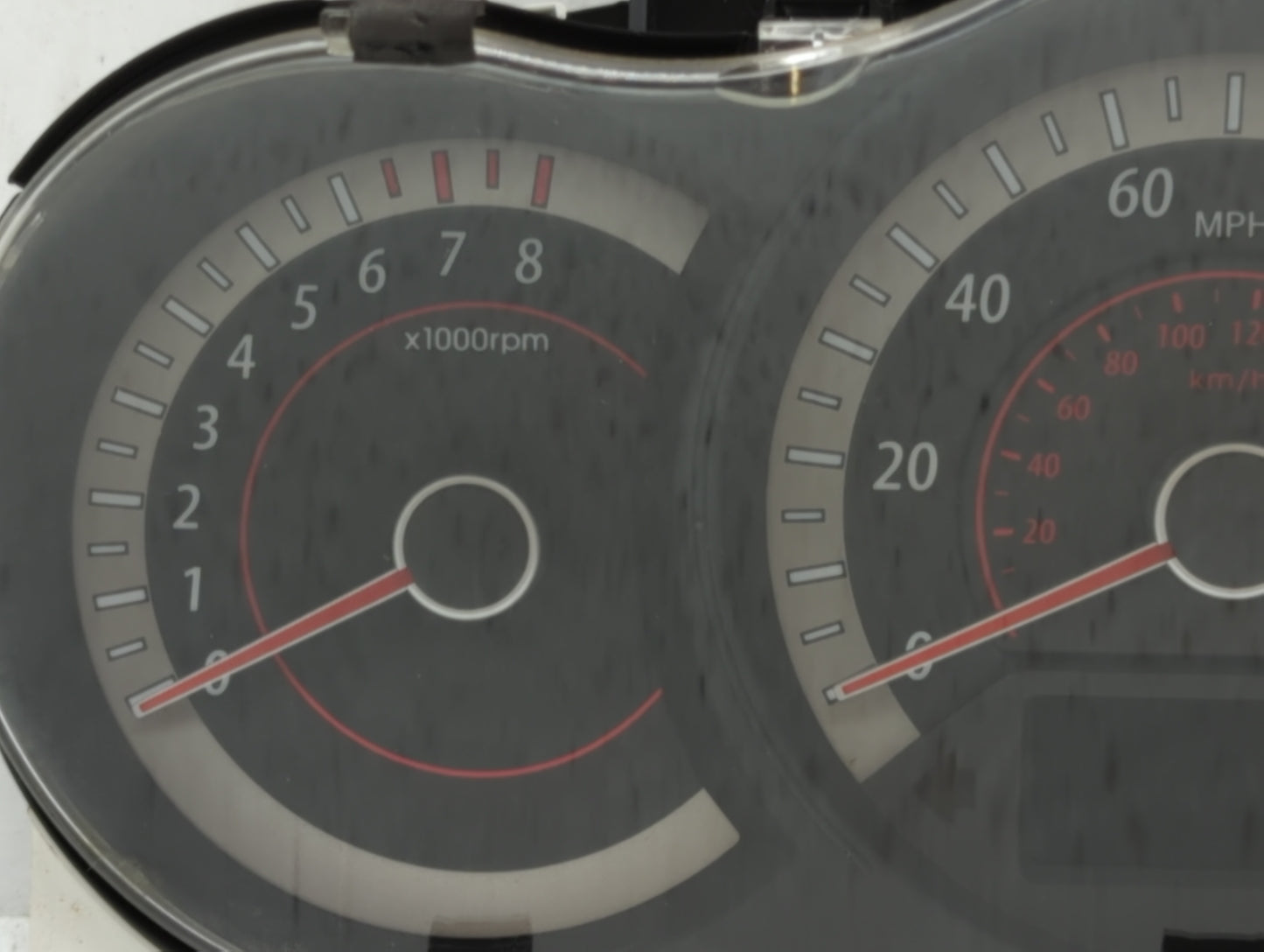 2010 Kia Forte Instrument Cluster Speedometer Gauges P/N:94001-1M061 94001-1M021 Fits OEM Used Auto Parts - Oemusedautoparts