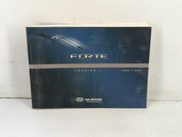 2010 Kia Forte Owners Manual Book Guide P/N:A1MO-EU08M OEM Used Auto Parts - Oemusedautoparts1.com