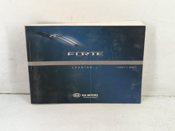 2010 Kia Forte Owners Manual Book Guide P/N:A1MO-EU08M OEM Used Auto Parts - Oemusedautoparts1.com