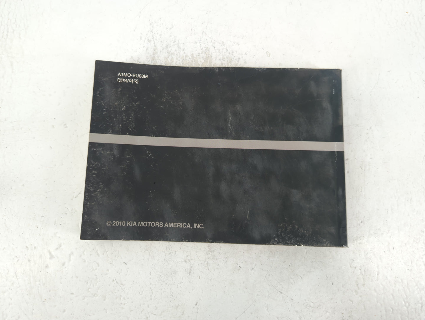 2010 Kia Forte Owners Manual Book Guide P/N:A1MO-EU08M OEM Used Auto Parts - Oemusedautoparts1.com