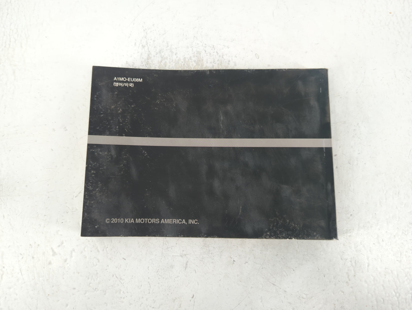 2010 Kia Forte Owners Manual Book Guide P/N:A1MO-EU08M OEM Used Auto Parts - Oemusedautoparts1.com