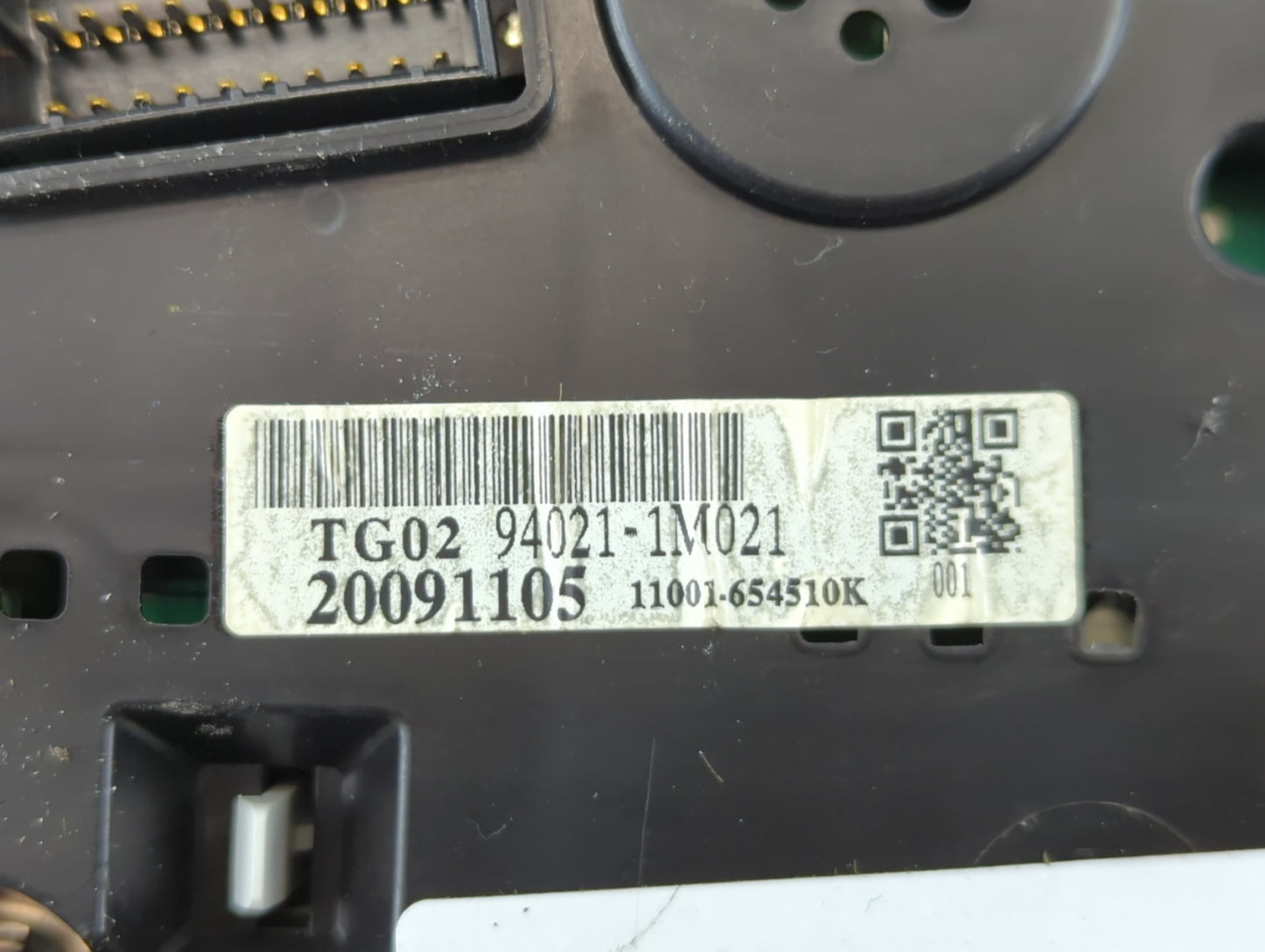 2010 Kia Forte Instrument Cluster Speedometer Gauges P/N:94001-1M061 94001-1M021 Fits OEM Used Auto Parts - Oemusedautoparts
