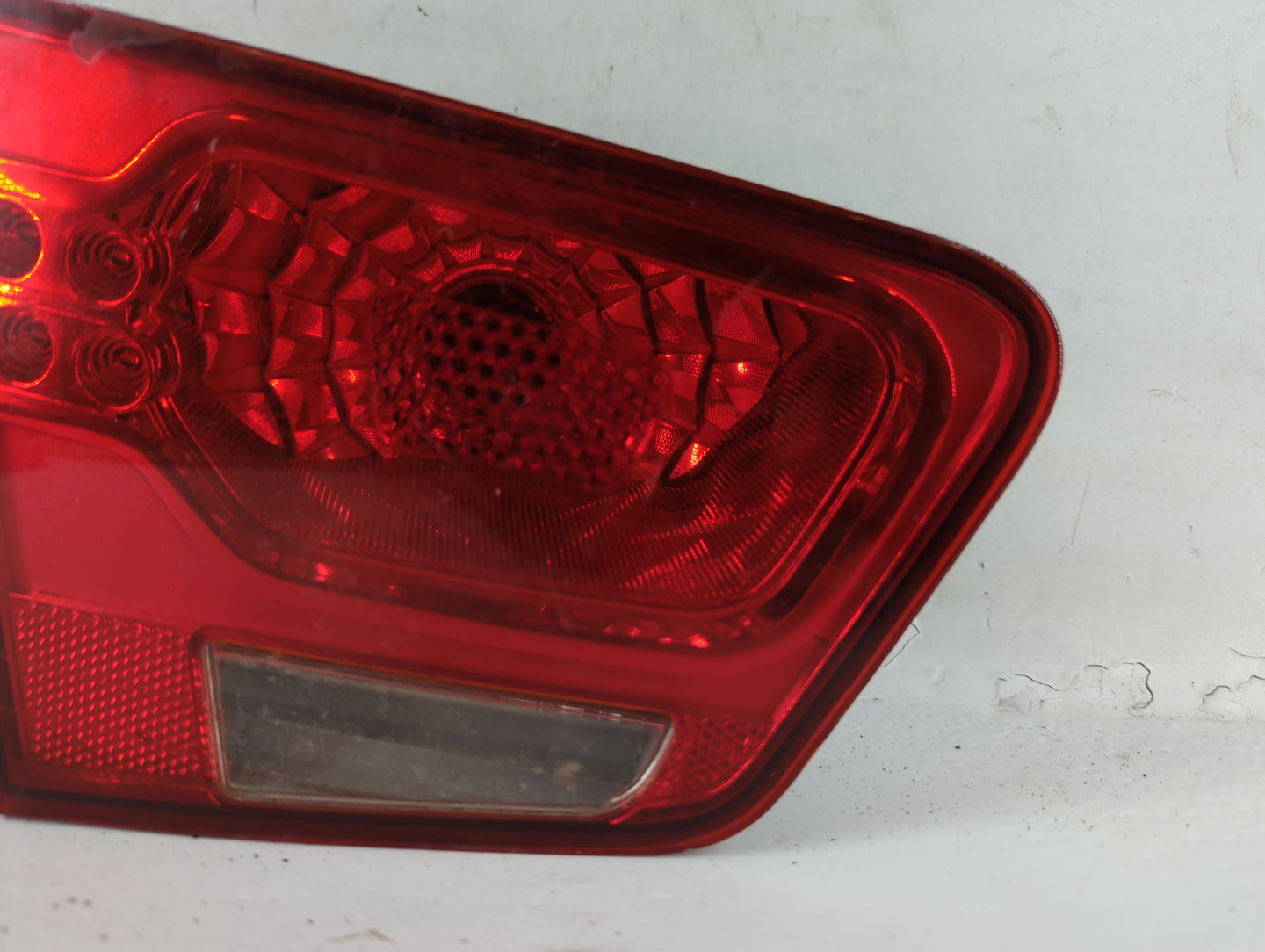 2010-2013 Kia Forte Tail Light Assembly Driver Left OEM Fits Fits 2010 2011 2012 2013 OEM Used Auto Parts - Oemusedautoparts