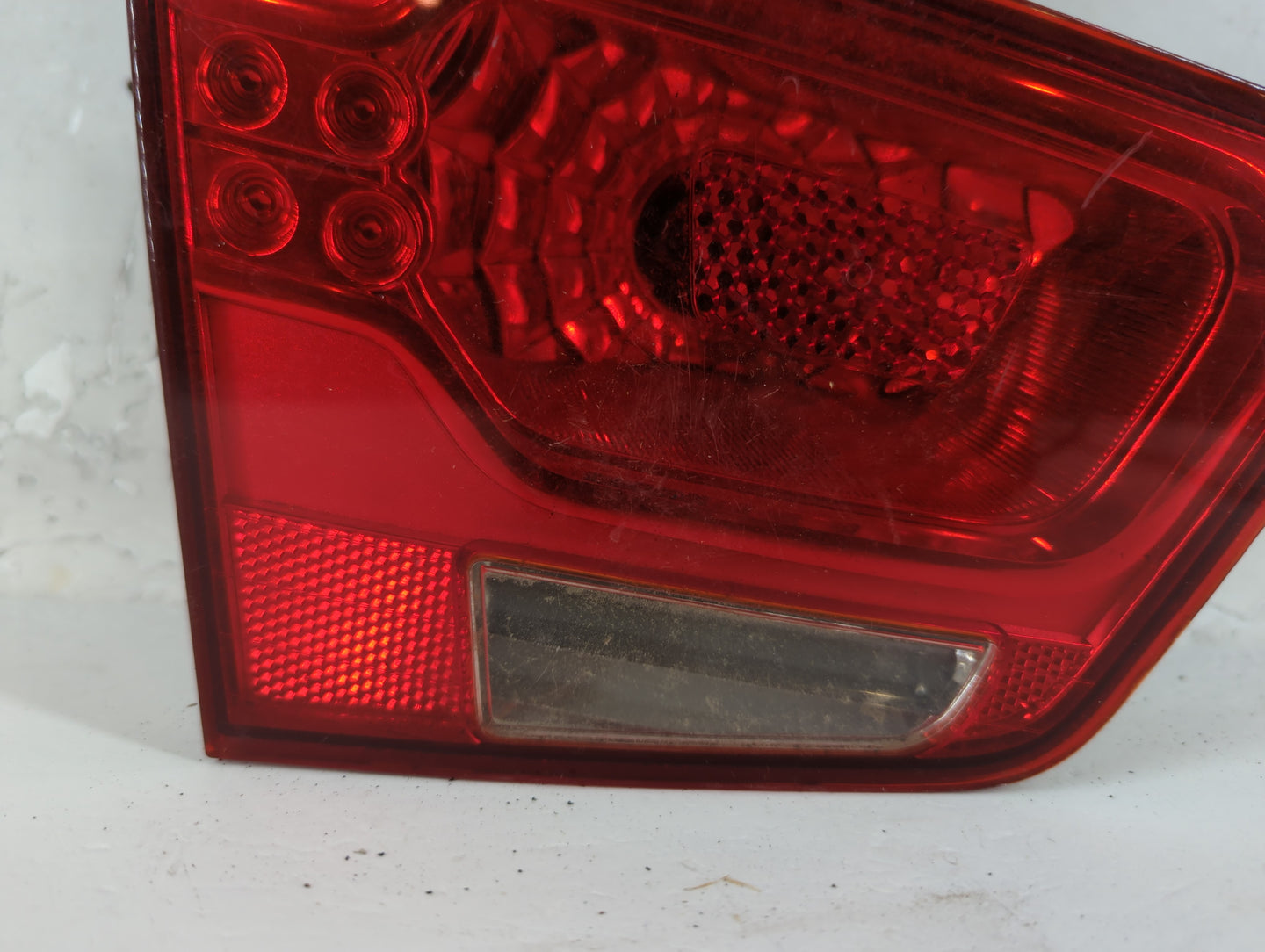 2010-2013 Kia Forte Tail Light Assembly Driver Left OEM Fits Fits 2010 2011 2012 2013 OEM Used Auto Parts - Oemusedautoparts