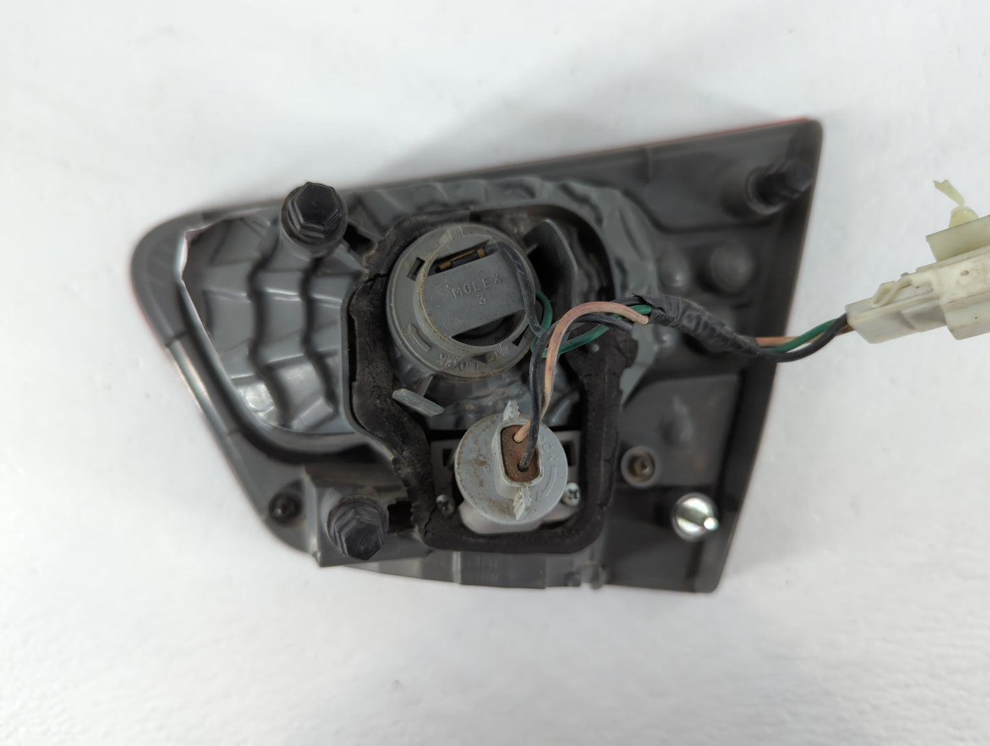 2010-2013 Kia Forte Tail Light Assembly Driver Left OEM Fits Fits 2010 2011 2012 2013 OEM Used Auto Parts - Oemusedautoparts