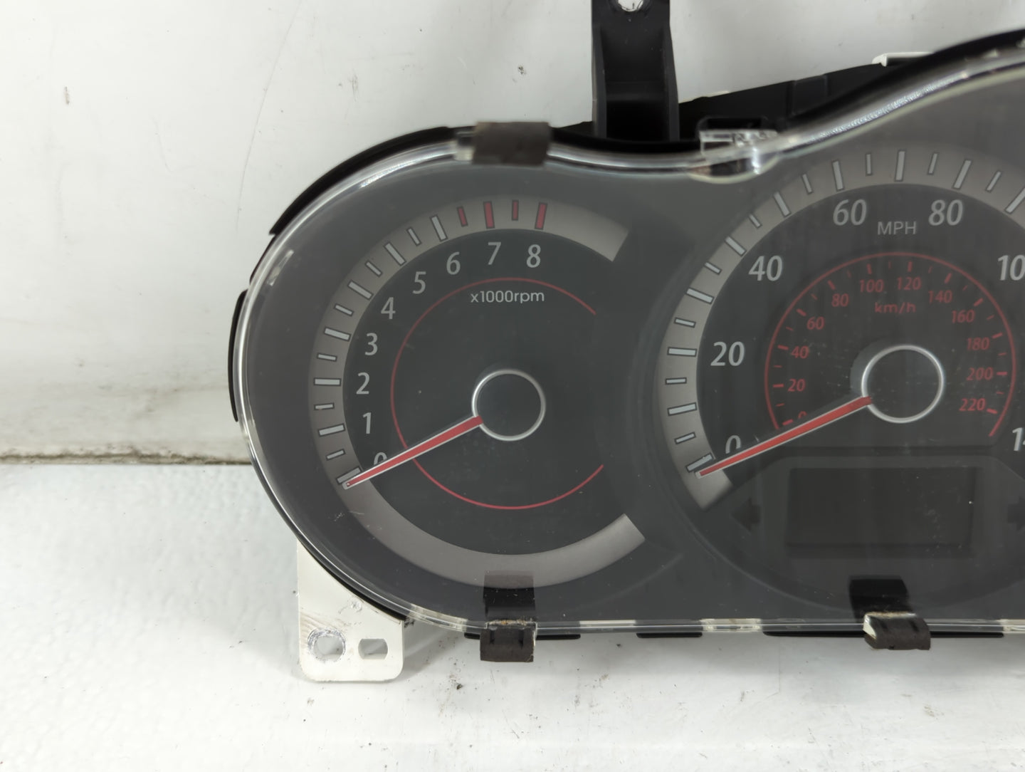 2010 Kia Forte Instrument Cluster Speedometer Gauges P/N:94001-1M021 Fits OEM Used Auto Parts - Oemusedautoparts1.com