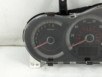2010 Kia Forte Instrument Cluster Speedometer Gauges P/N:94001-1M021 Fits OEM Used Auto Parts