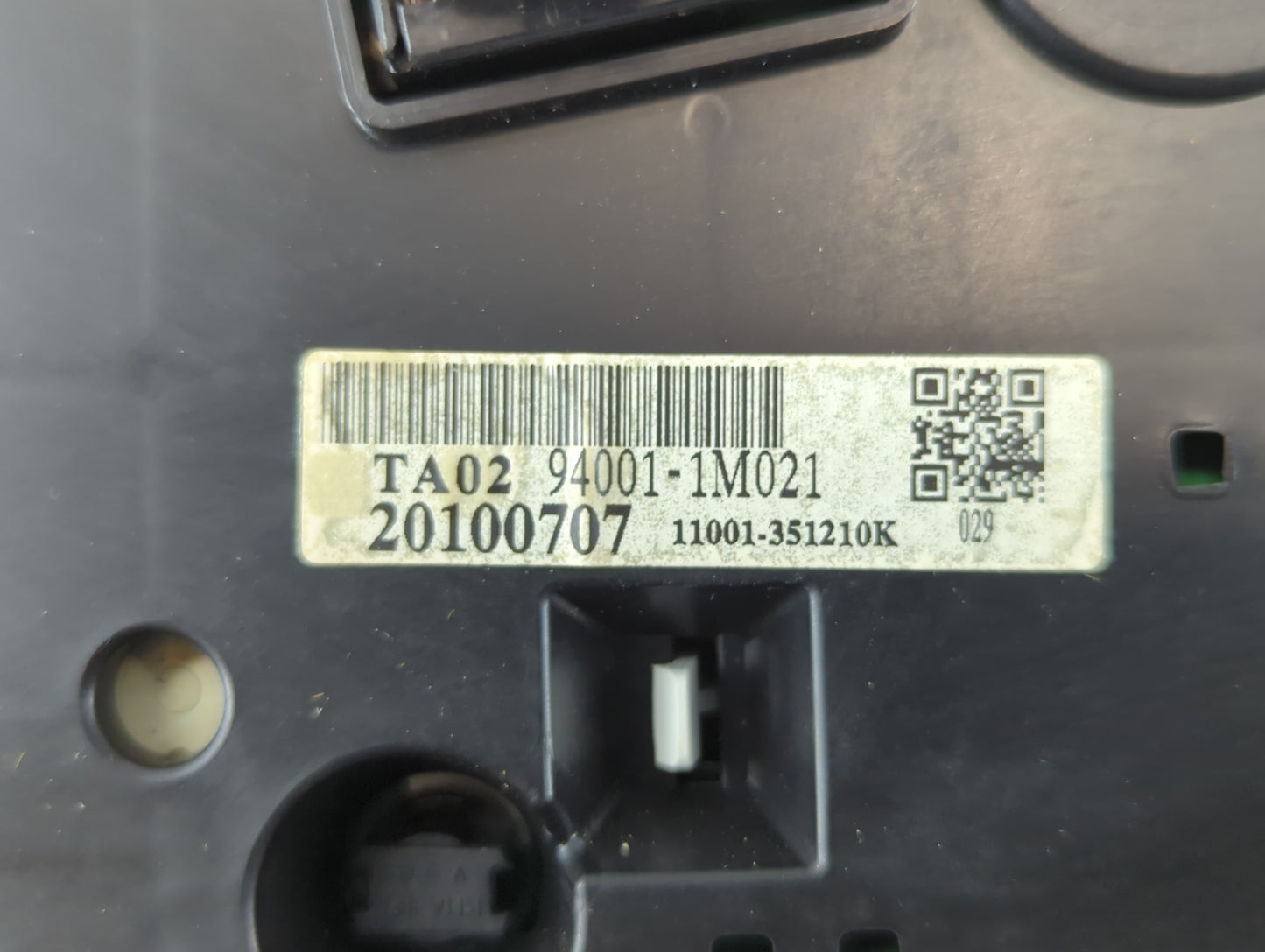 2010 Kia Forte Instrument Cluster Speedometer Gauges P/N:94001-1M021 Fits OEM Used Auto Parts - Oemusedautoparts1.com