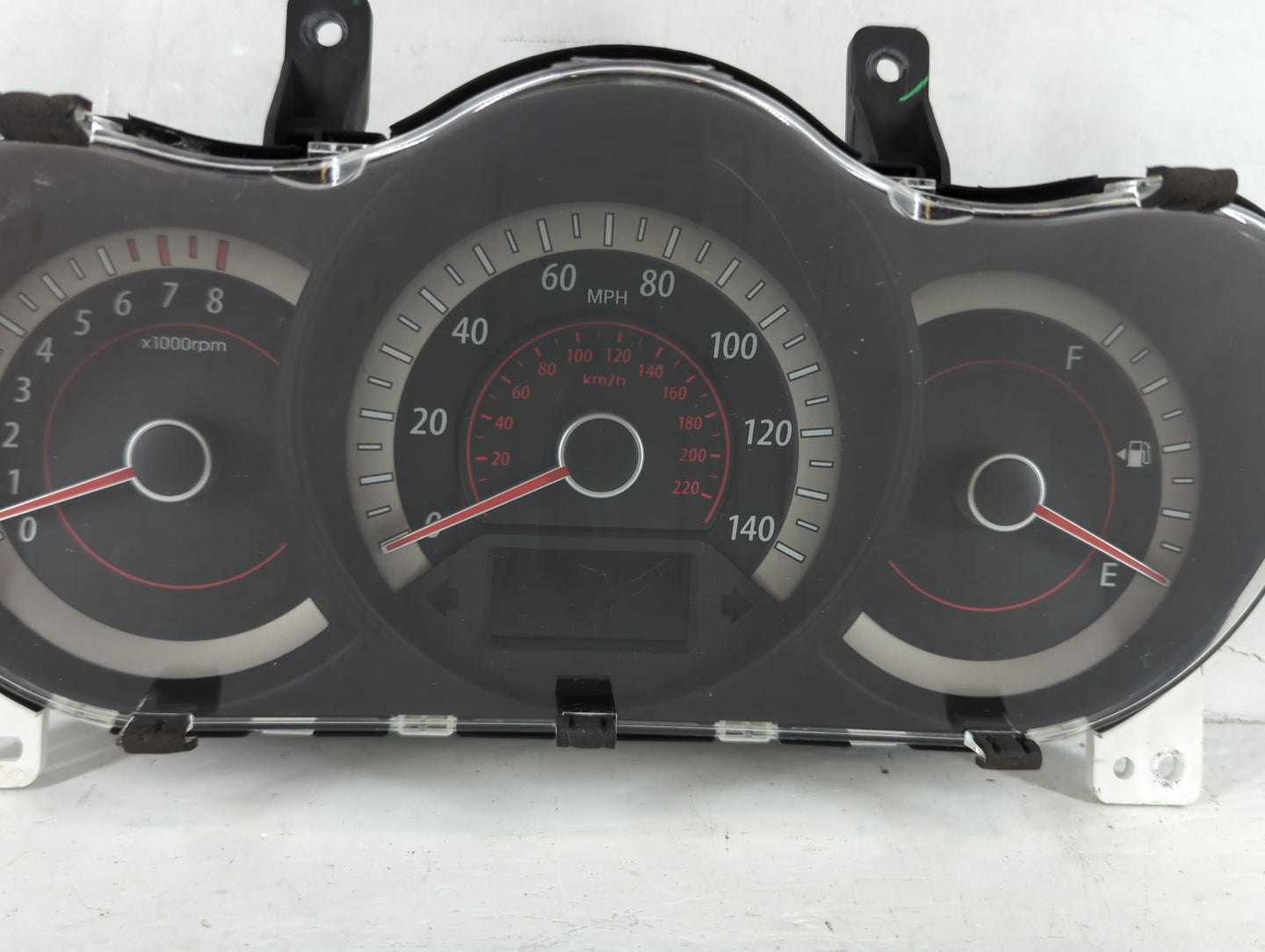 2010 Kia Forte Instrument Cluster Speedometer Gauges P/N:94001-1M021 20090902 Fits OEM Used Auto Parts - Oemusedautoparts1.c