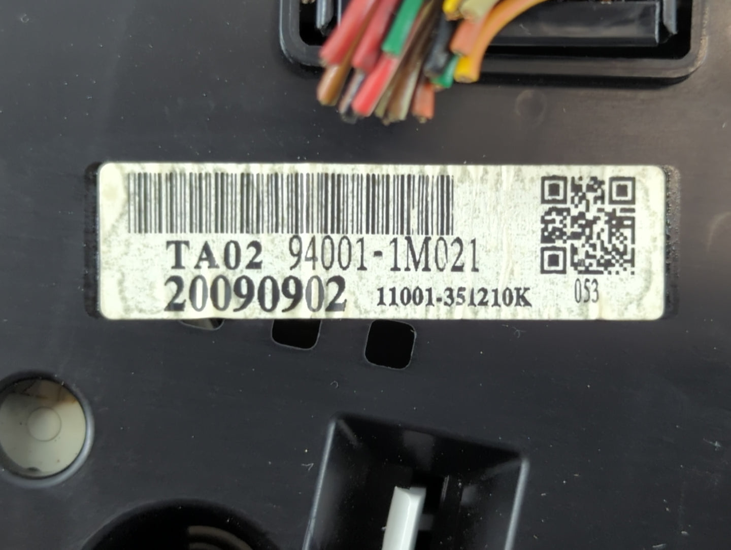 2010 Kia Forte Instrument Cluster Speedometer Gauges P/N:94001-1M021 20090902 Fits OEM Used Auto Parts - Oemusedautoparts1.c