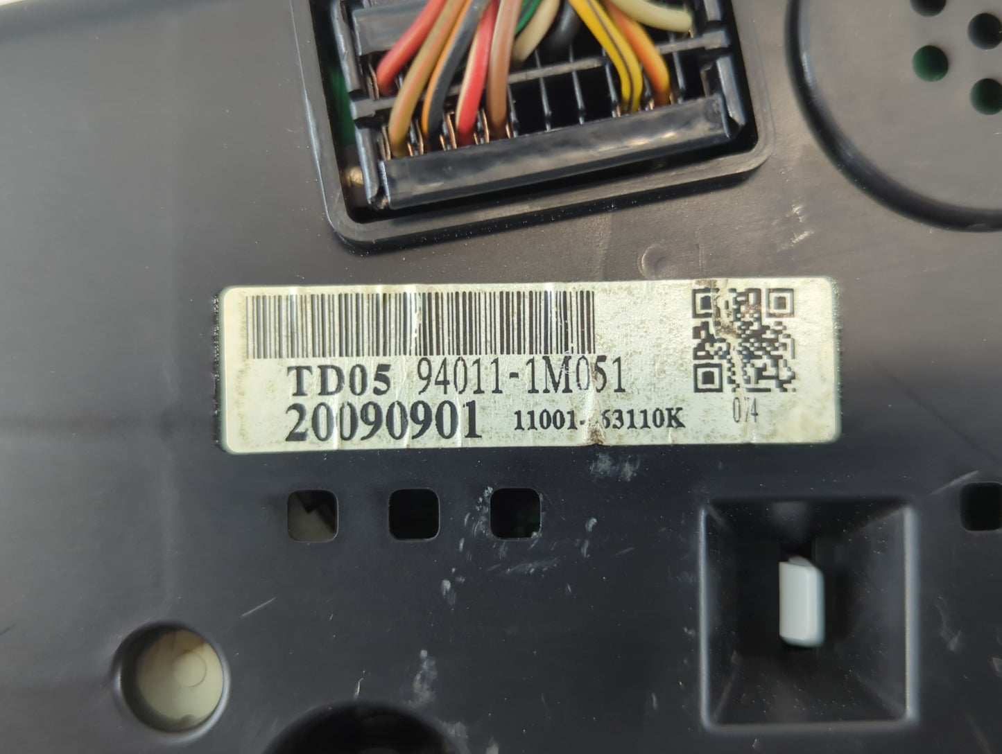 2010 Kia Forte Instrument Cluster Speedometer Gauges P/N:20090901 94011-1M051, TD05 Fits OEM Used Auto Parts - Oemusedautopa