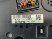 2010 Kia Forte Instrument Cluster Speedometer Gauges P/N:20090901 94011-1M051, TD05 Fits OEM Used Auto Parts - Oemusedautopa