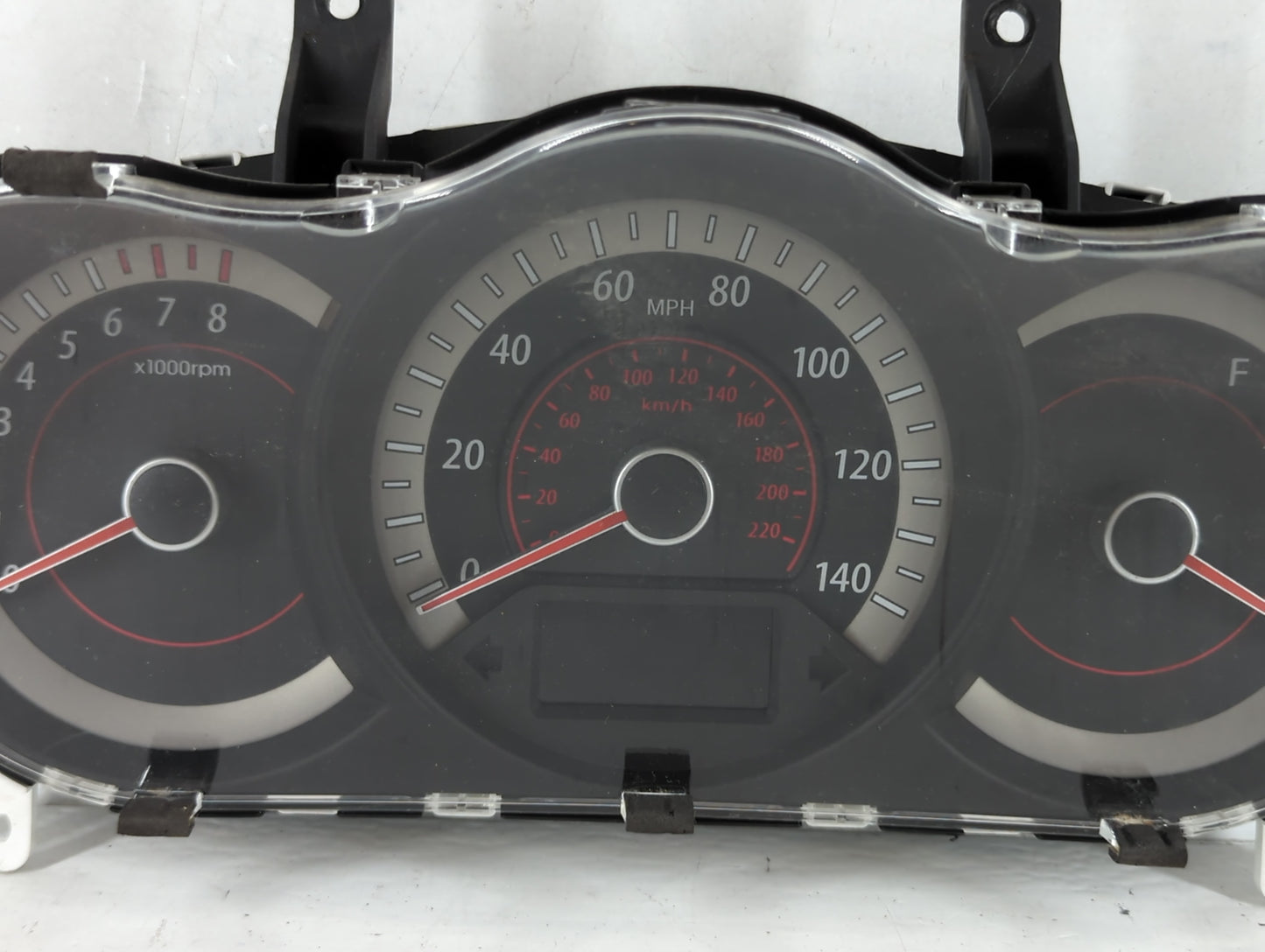 2010 Kia Forte Instrument Cluster Speedometer Gauges P/N:20090730 94--1-1M061, TA06 Fits OEM Used Auto Parts - Oemusedautopa