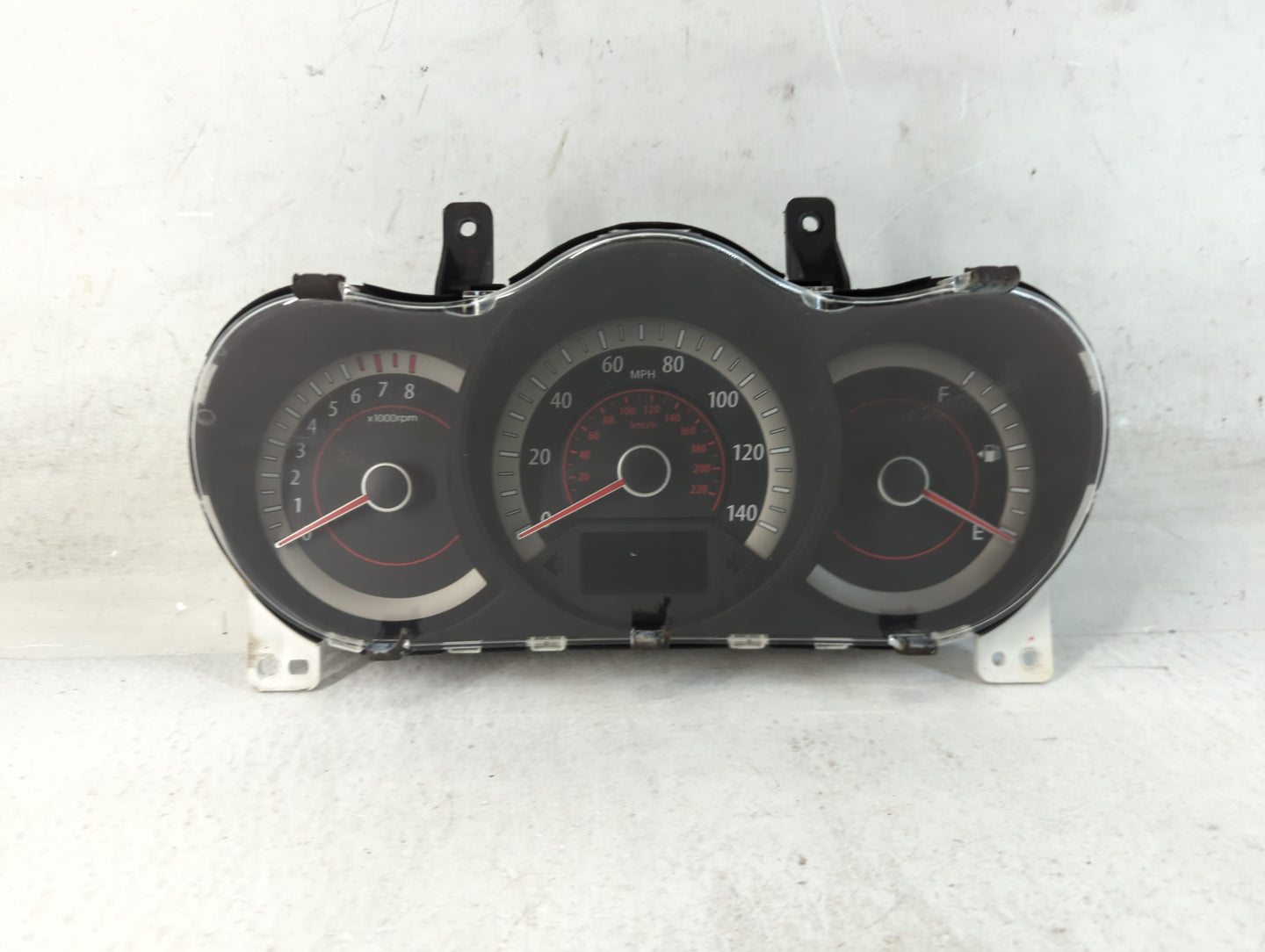 2010 Kia Forte Instrument Cluster Speedometer Gauges P/N:94001-1M020 Fits OEM Used Auto Parts - Oemusedautoparts1.com