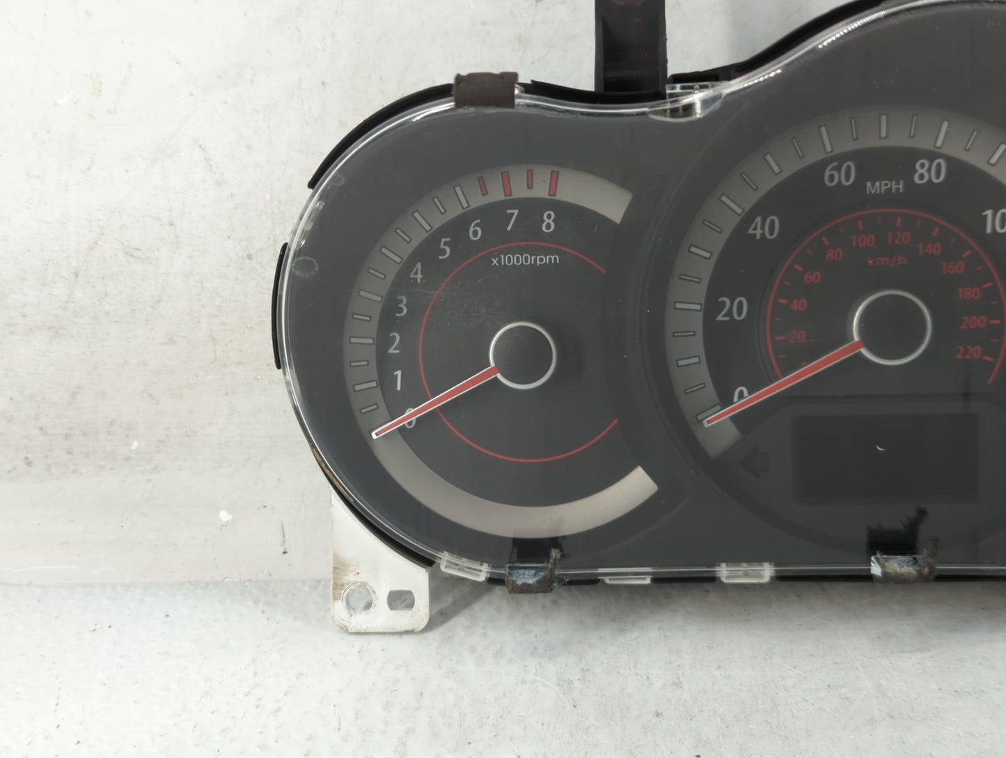 2010 Kia Forte Instrument Cluster Speedometer Gauges P/N:94001-1M020 Fits OEM Used Auto Parts - Oemusedautoparts1.com