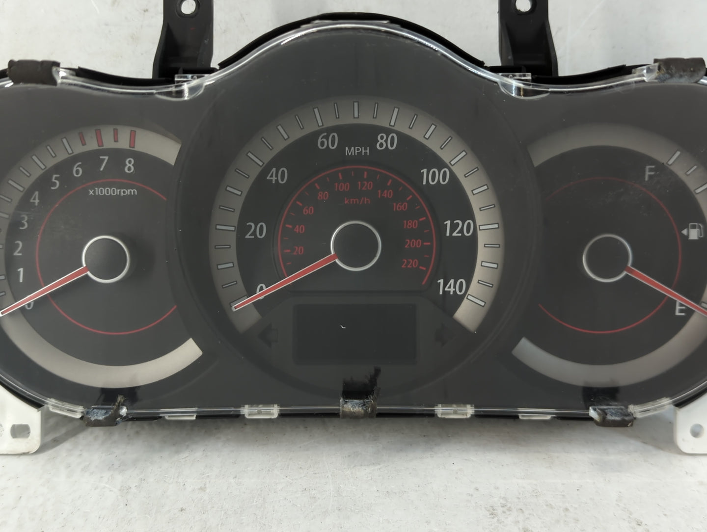 2010 Kia Forte Instrument Cluster Speedometer Gauges P/N:94001-1M020 Fits OEM Used Auto Parts - Oemusedautoparts1.com