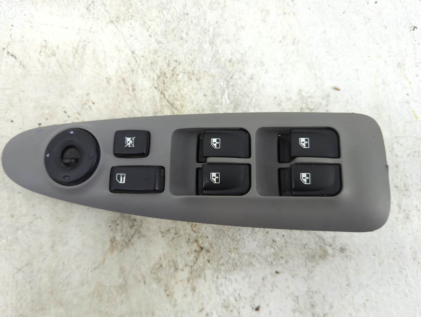 2009-2010 Kia Optima Master Power Window Switch Replacement Driver Side Left P/N:457490 Fits Fits 2009 2010 OEM Used Auto Pa