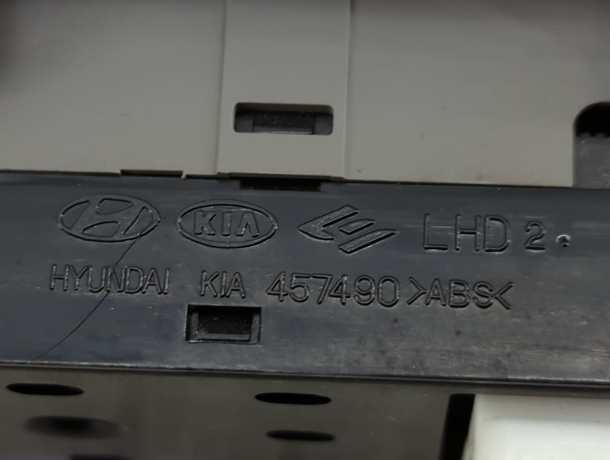 2009-2010 Kia Optima Master Power Window Switch Replacement Driver Side Left P/N:457490 Fits Fits 2009 2010 OEM Used Auto Pa