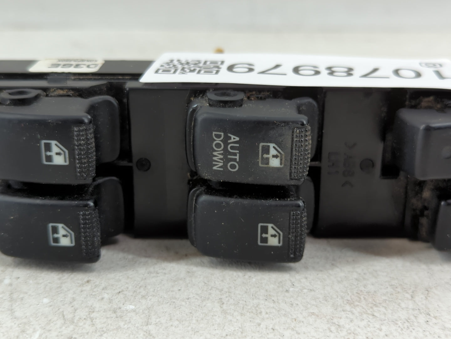2010-2011 Kia Rio Master Power Window Switch Replacement Driver Side Left P/N:D36E Fits Fits 2010 2011 OEM Used Auto Parts -