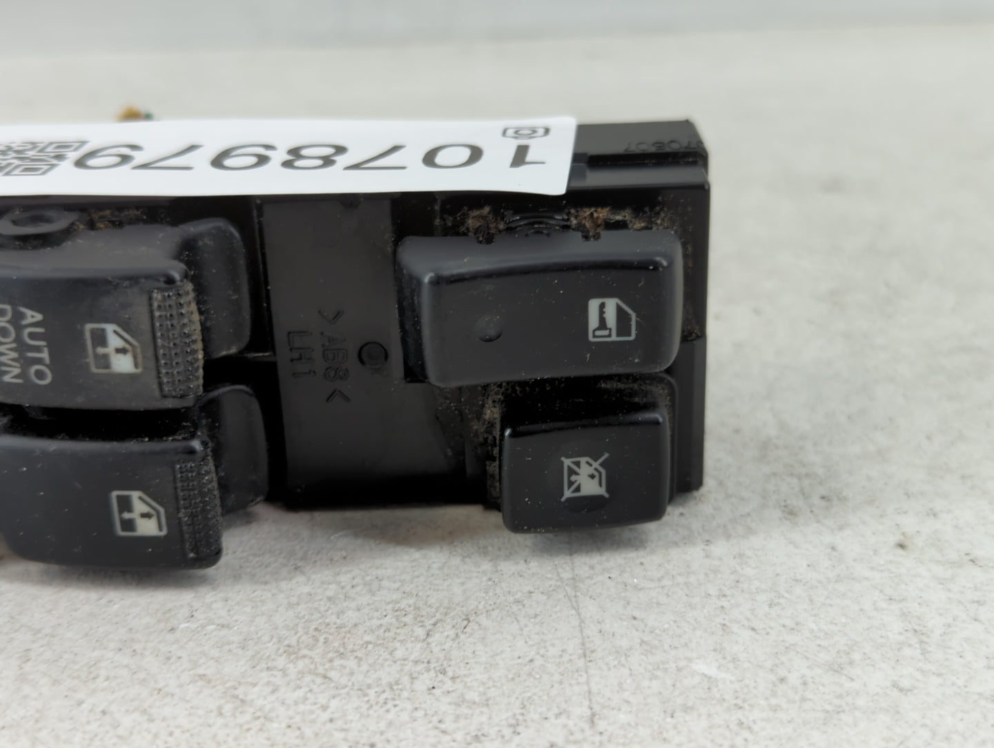 2010-2011 Kia Rio Master Power Window Switch Replacement Driver Side Left P/N:D36E Fits Fits 2010 2011 OEM Used Auto Parts -