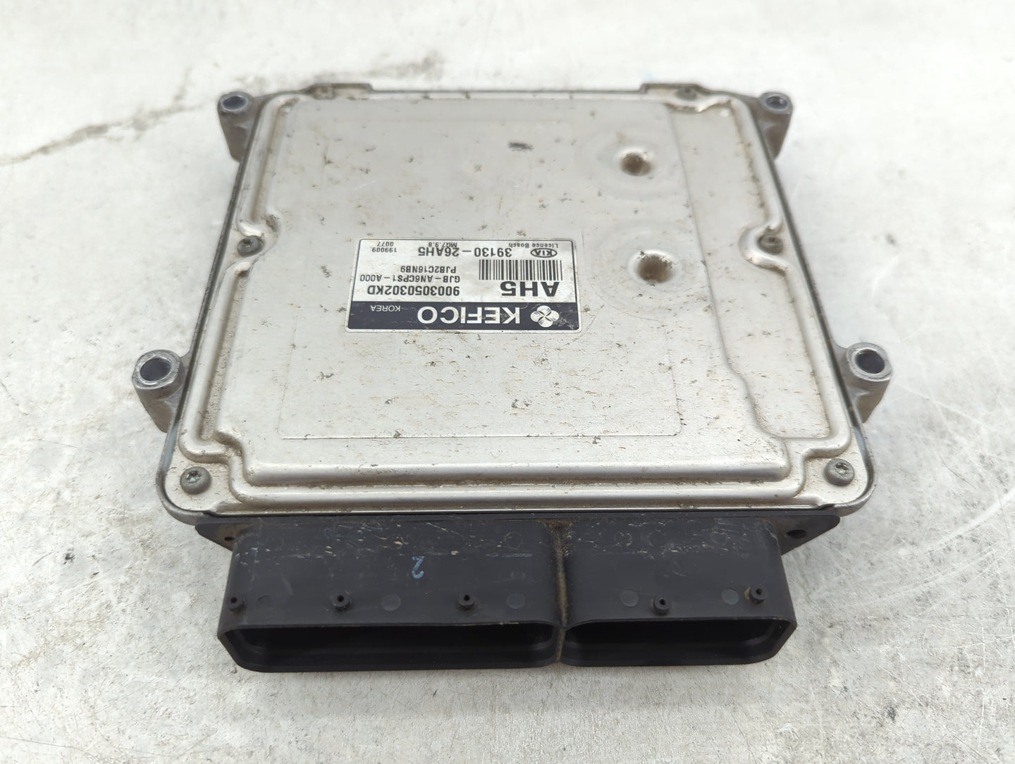 2009-2011 Kia Rio PCM Engine Control Computer ECU ECM PCU OEM P/N:39130-26AH5 Fits Fits 2009 2010 2011 OEM Used Auto Parts -
