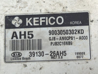 2009-2011 Kia Rio PCM Engine Control Computer ECU ECM PCU OEM P/N:39130-26AH5 Fits Fits 2009 2010 2011 OEM Used Auto Parts -