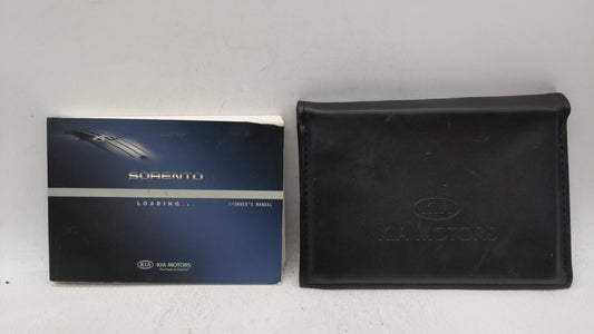 2010 Kia Sorento Owners Manual Book Guide OEM Used Auto Parts