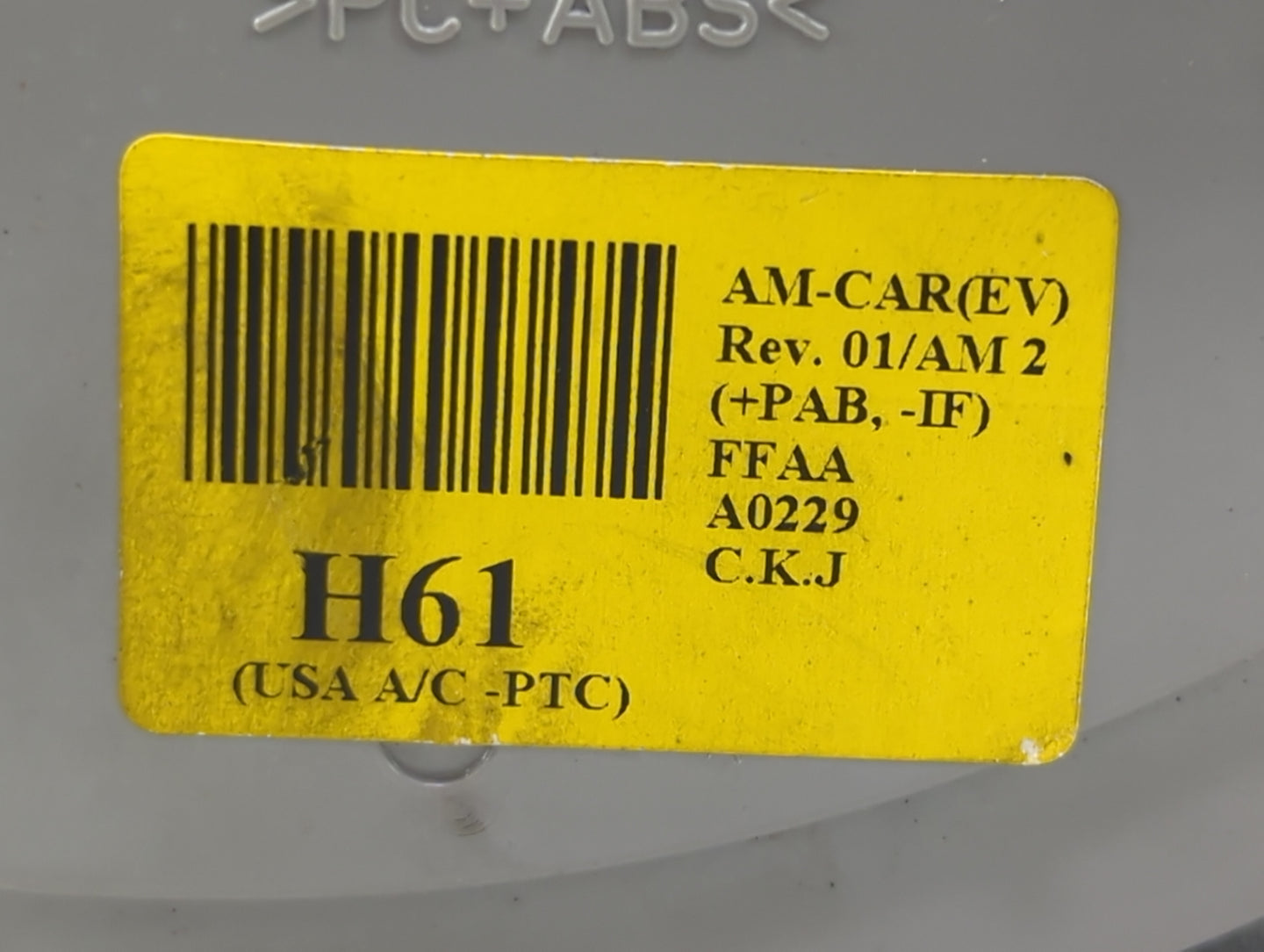 2010-2011 Kia Soul Climate Control Module Temperature AC/Heater Replacement P/N:97250-2KXXX Fits Fits 2010 2011 OEM Used Aut