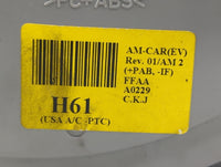 2010-2011 Kia Soul Climate Control Module Temperature AC/Heater Replacement P/N:97250-2KXXX Fits Fits 2010 2011 OEM Used Aut