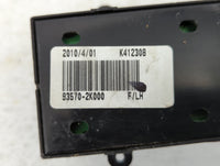 2010-2013 Kia Soul Master Power Window Switch Replacement Driver Side Left P/N:93570-2K000 93570-2K010 Fits OEM Used Auto Pa