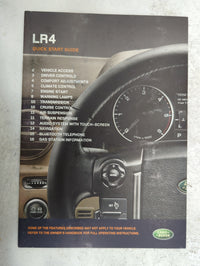 2010 Land Rover Lr4 Owners Manual Book Guide P/N:LRL 18 02 53 102 OEM Used Auto Parts - Oemusedautoparts1.com