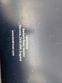 2010 Land Rover Range Rover Owners Manual Book Guide OEM Used Auto Parts - Oemusedautoparts1.com