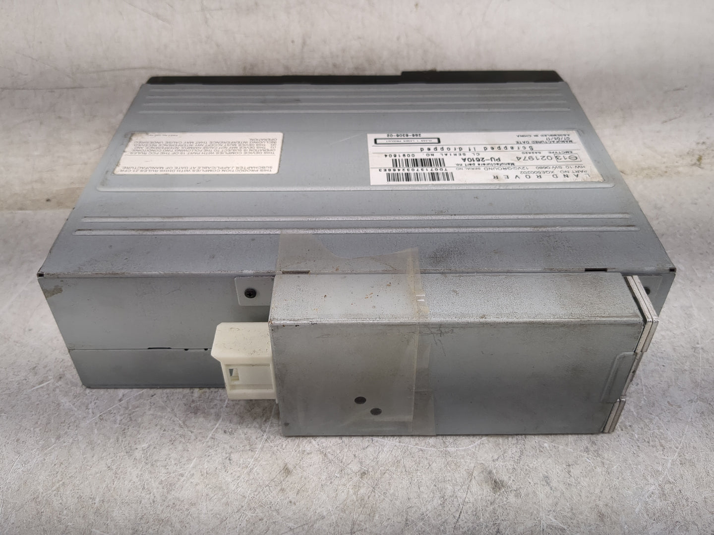 2005-2012 Land Rover Range Rover Radio AM FM Cd Player Receiver Replacement P/N:286-6306-04 E13021974 Fits OEM Used Auto Par