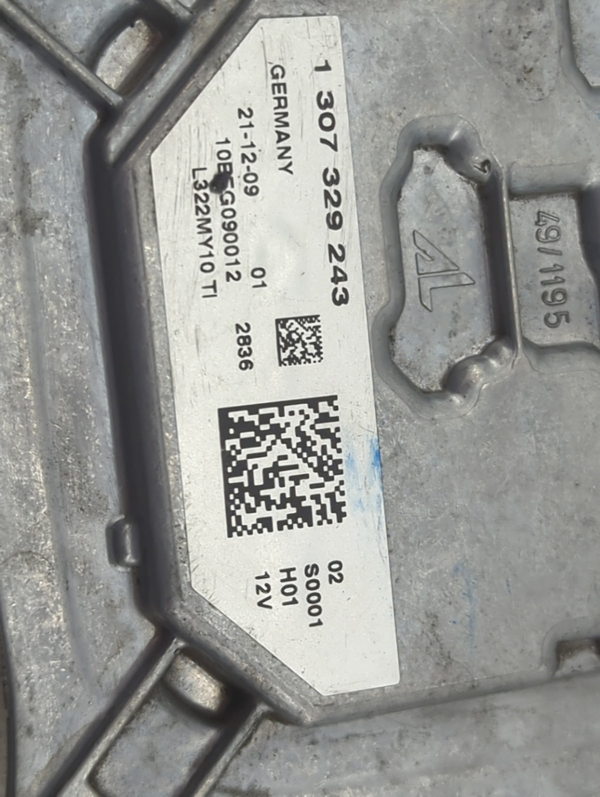 2010 Land Rover Range Rover Headlight Ballast Head Light 1517180 - Oemusedautoparts1.com
