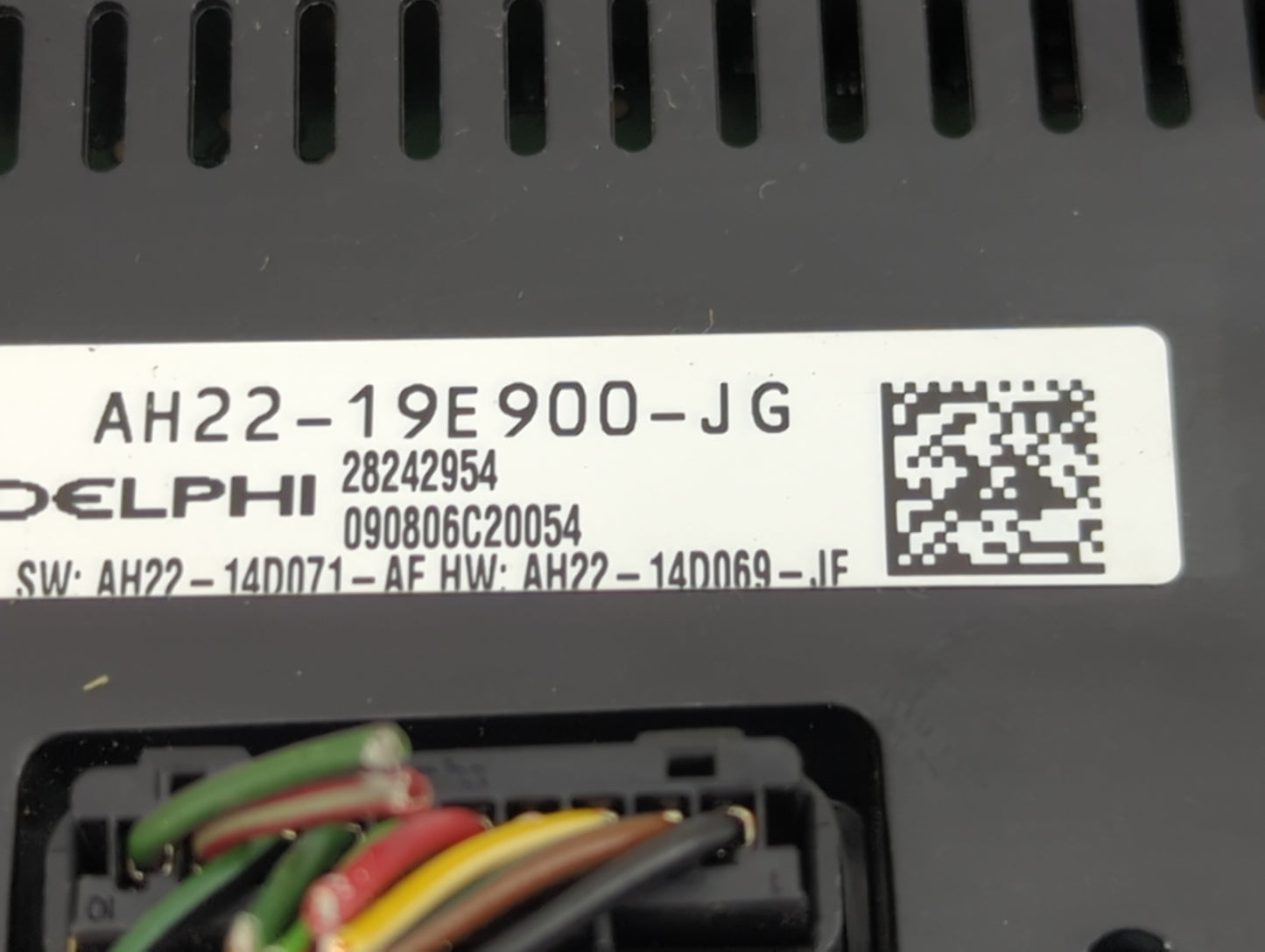 2010-2011 Land Rover Range Rover Sport Climate Control Module Temperature AC/Heater Replacement Fits OEM Used Auto Parts - O