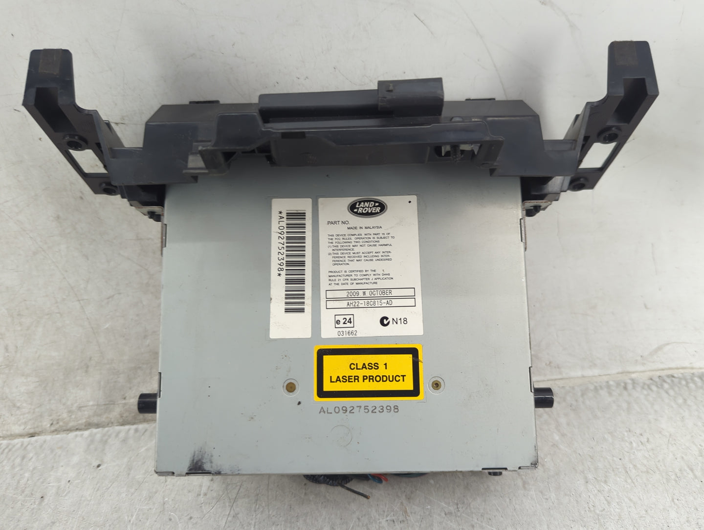 2010-2011 Land Rover Range Rover Sport Radio AM FM Cd Player Receiver Replacement P/N:AH22-18C815-AD AL092752398 Fits OEM Us