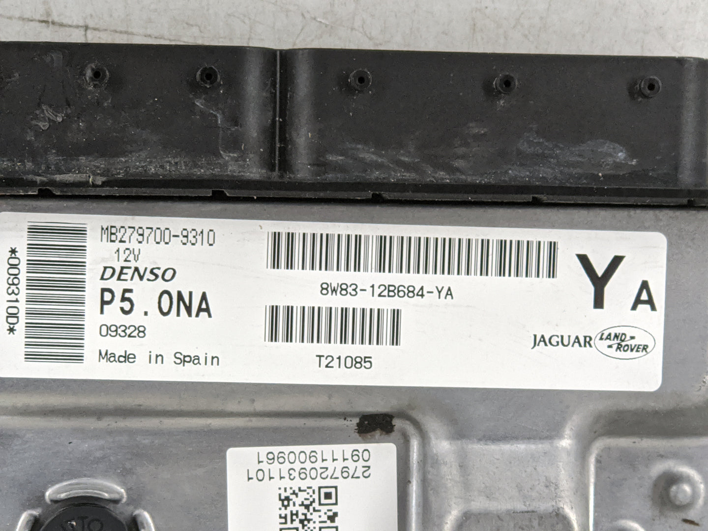 2010-2013 Land Rover Range Rover Sport PCM Engine Control Computer ECU ECM PCU OEM P/N:MB279700-9310 8W83-12B684-YA Fits OEM
