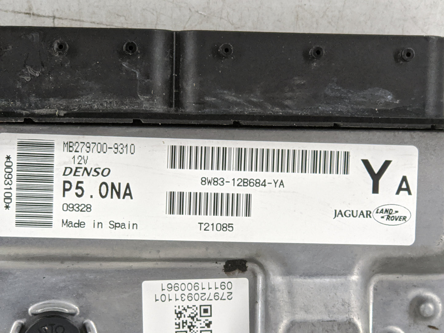 2010-2013 Land Rover Range Rover Sport PCM Engine Control Computer ECU ECM PCU OEM P/N:MB279700-9310 8W83-12B684-YA Fits OEM