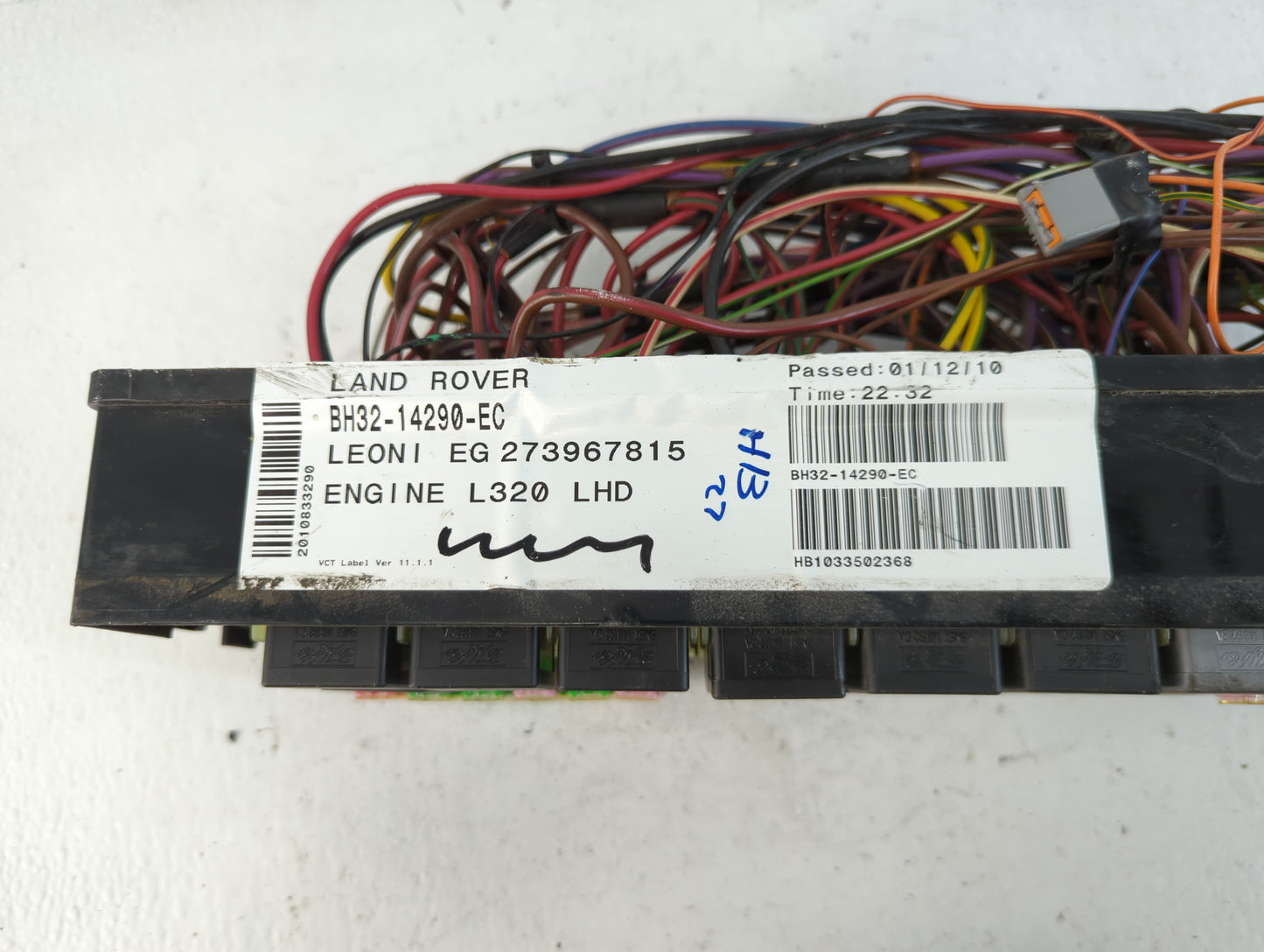 2010-2013 Land Rover Range Rover Sport Fusebox Fuse Box Panel Relay Module P/N:BH32-14290 BH32-14290-EC Fits OEM Used Auto P