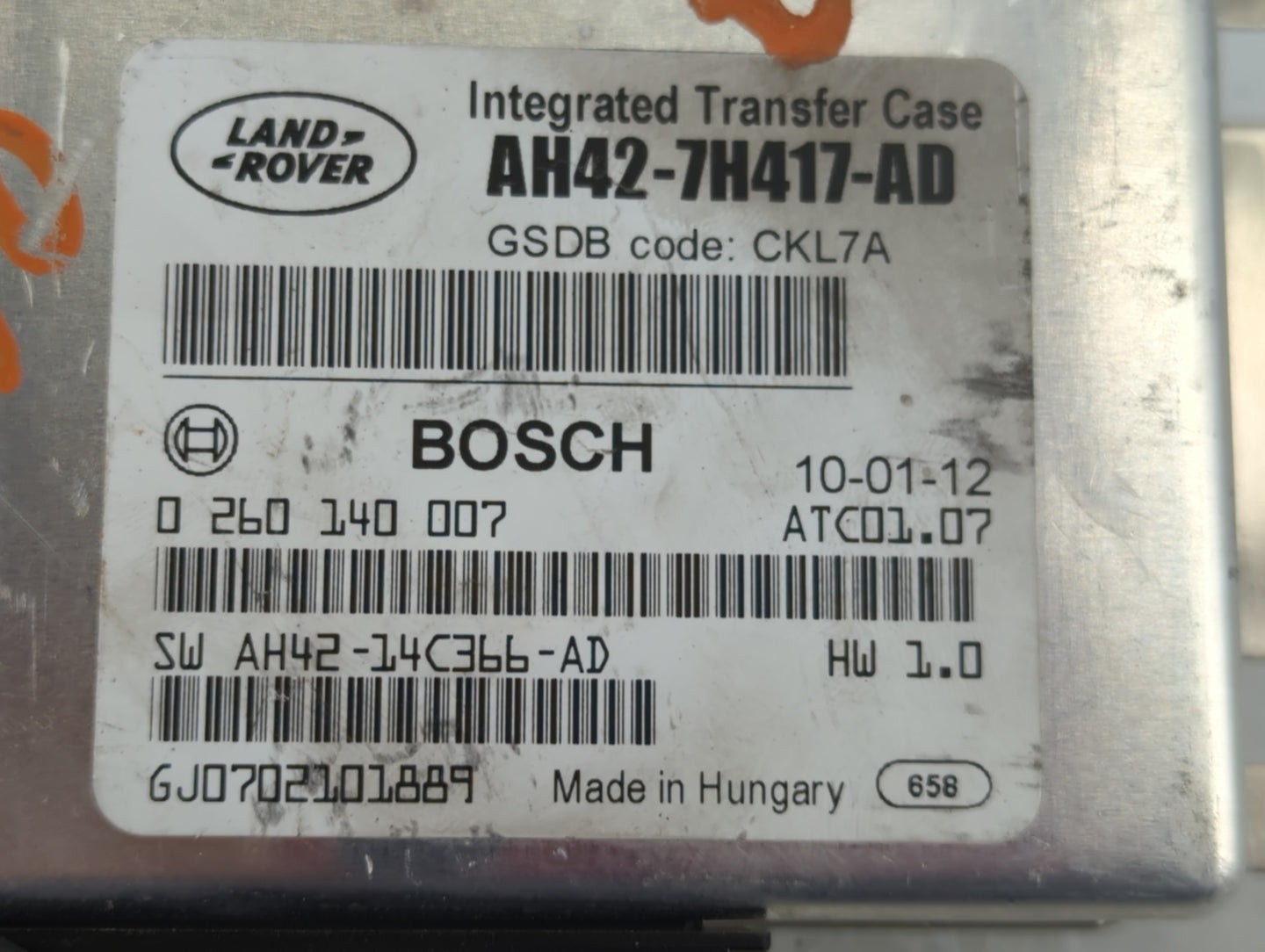 2010 Range Rover Sport Body Control Module Bcm Inner Cabin Fuse Box - Oemusedautoparts1.com