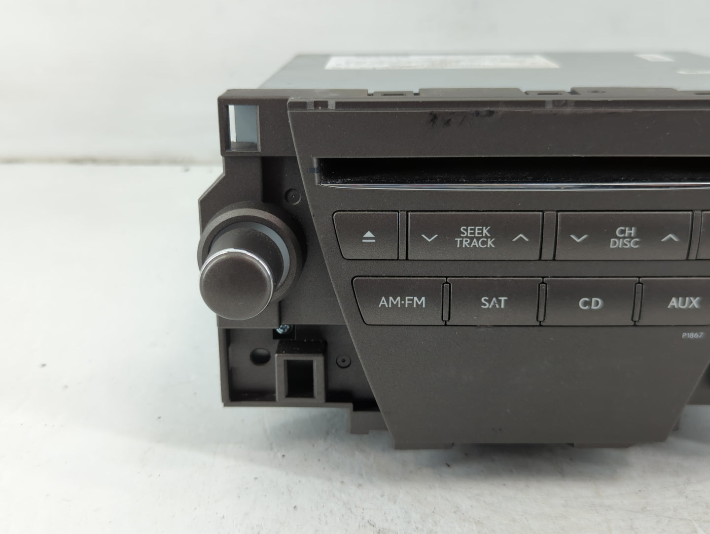 2010-2012 Lexus Es350 Radio AM FM Cd Player Receiver Replacement P/N:86120-33E50 Fits Fits 2010 2011 2012 OEM Used Auto Part