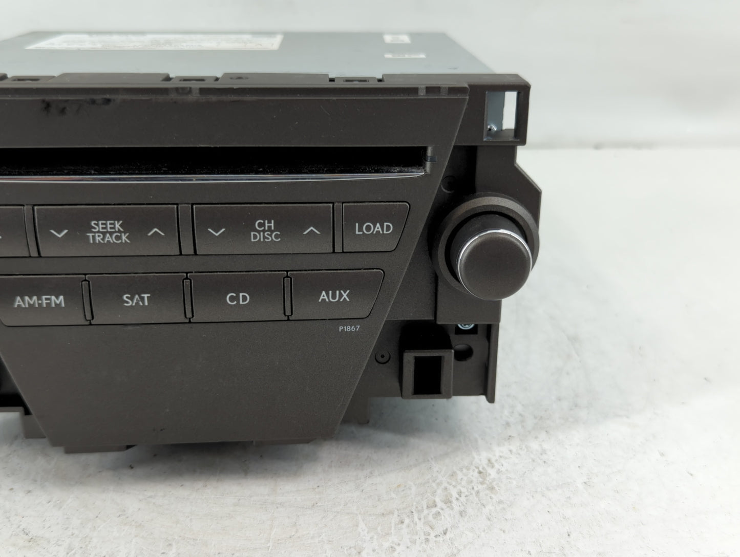 2010-2012 Lexus Es350 Radio AM FM Cd Player Receiver Replacement P/N:86120-33E50 Fits Fits 2010 2011 2012 OEM Used Auto Part