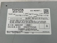 2010-2012 Lexus Es350 Radio AM FM Cd Player Receiver Replacement P/N:86120-33E50 Fits Fits 2010 2011 2012 OEM Used Auto Part