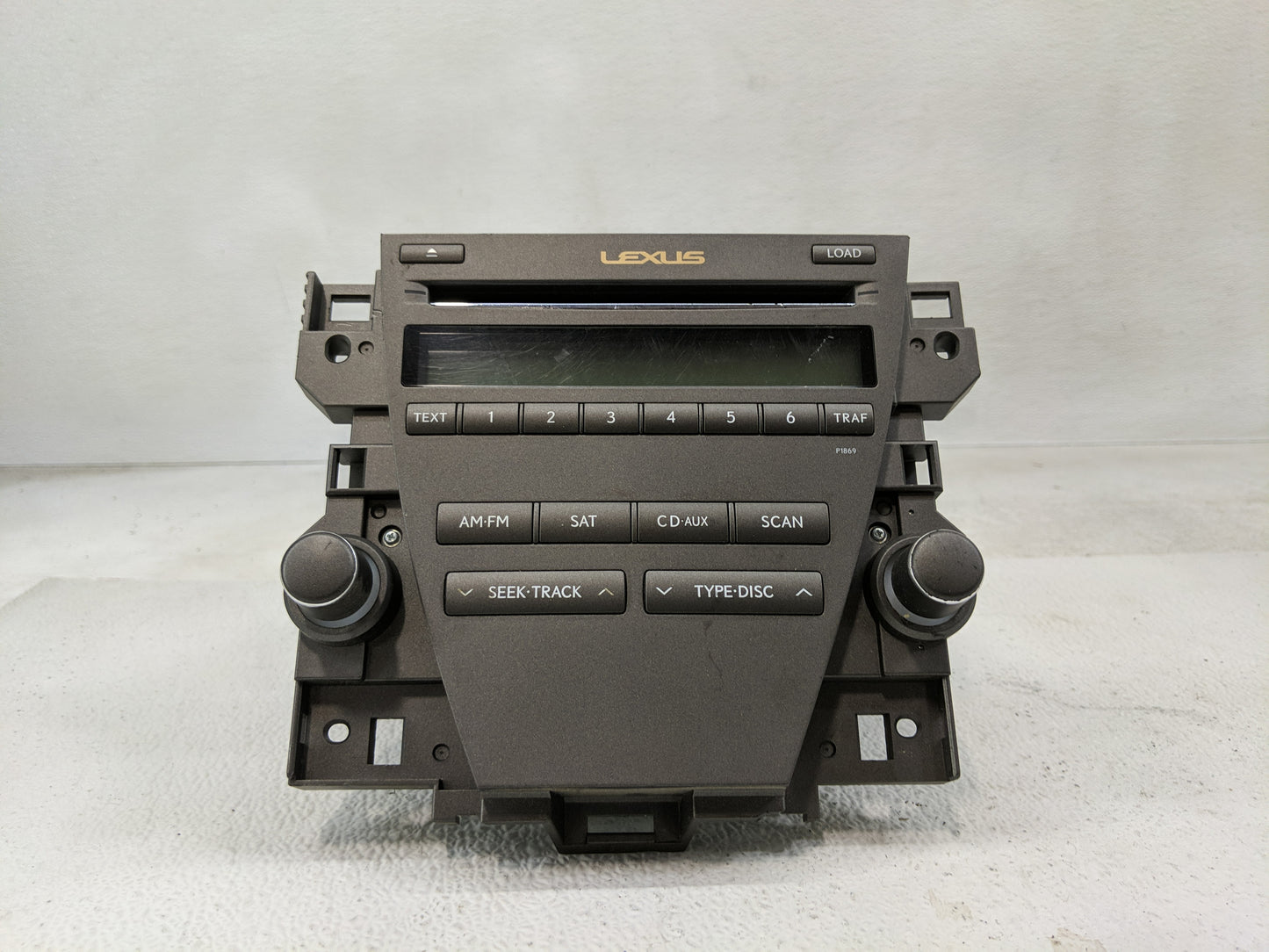 2010-2012 Lexus Es350 Radio AM FM Cd Player Receiver Replacement P/N:86120-33E40 Fits Fits 2010 2011 2012 OEM Used Auto Part