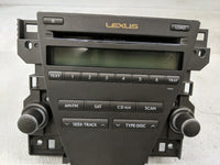 2010-2012 Lexus Es350 Radio AM FM Cd Player Receiver Replacement P/N:86120-33E40 Fits Fits 2010 2011 2012 OEM Used Auto Part