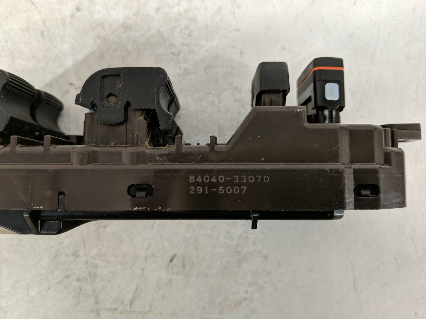 2007-2012 Lexus Es350 Master Power Window Switch Replacement Driver Side Left P/N:84040-33070 Fits OEM Used Auto Parts - Oem