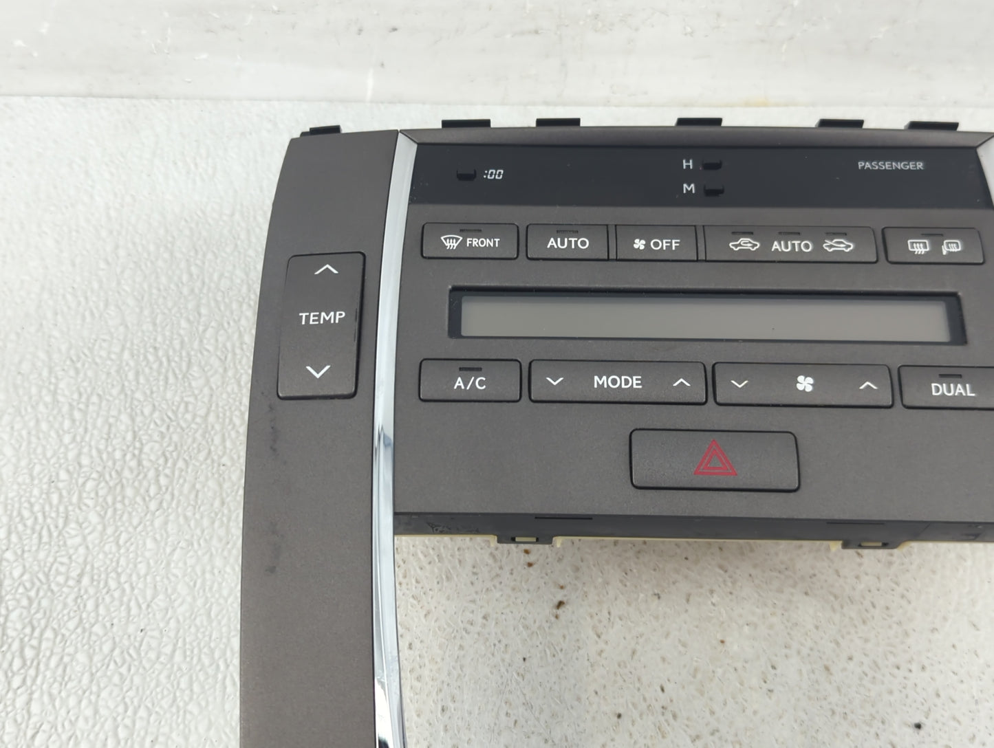 2010-2011 Lexus Es350 Climate Control Module Temperature AC/Heater Replacement P/N:55900-33C12 Fits Fits 2010 2011 OEM Used 
