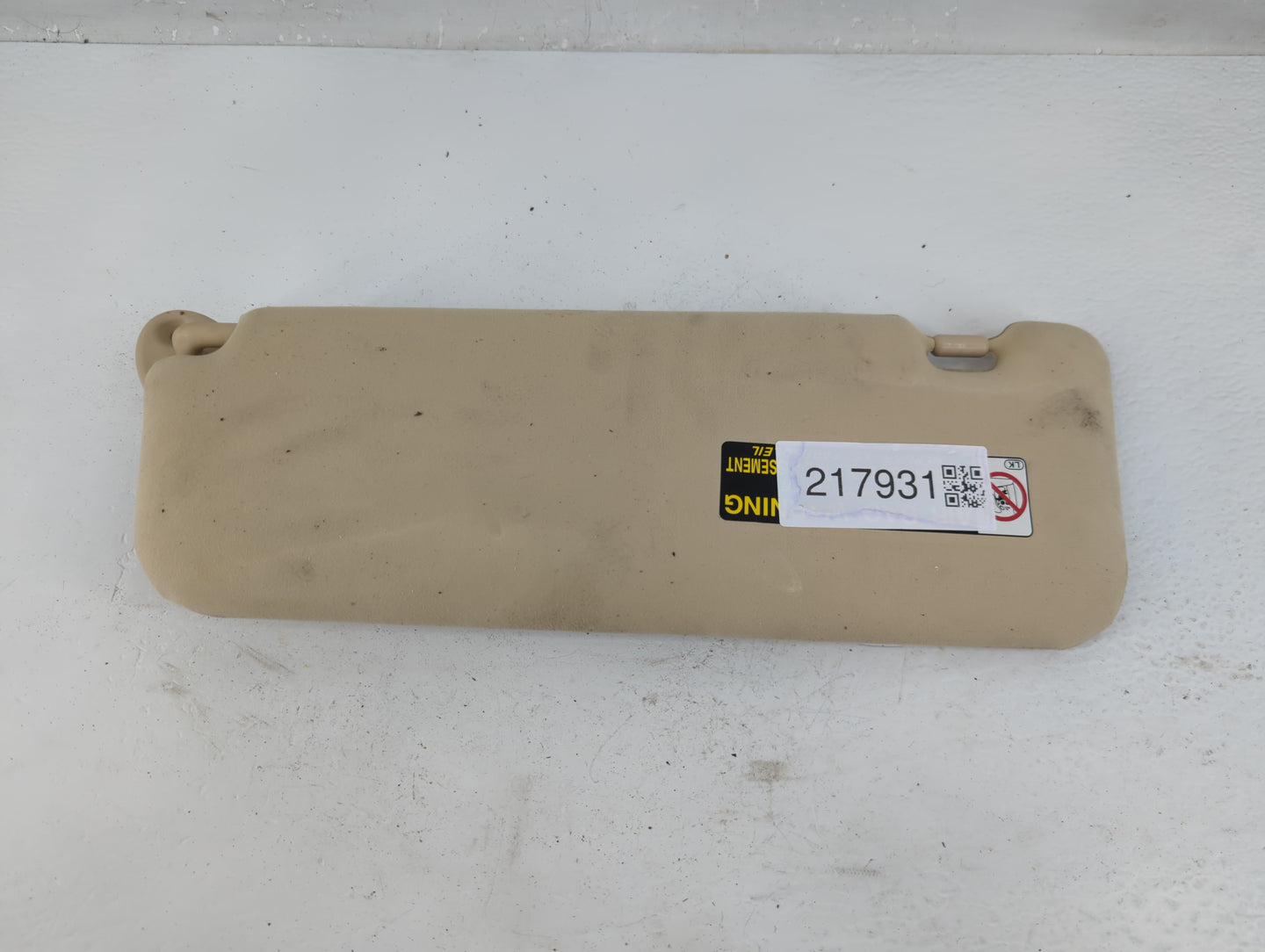 2010-2011 Lexus Es350 Sun Visor Shade Replacement Passenger Right Mirror Fits Fits 2010 2011 OEM Used Auto Parts - Oemusedau