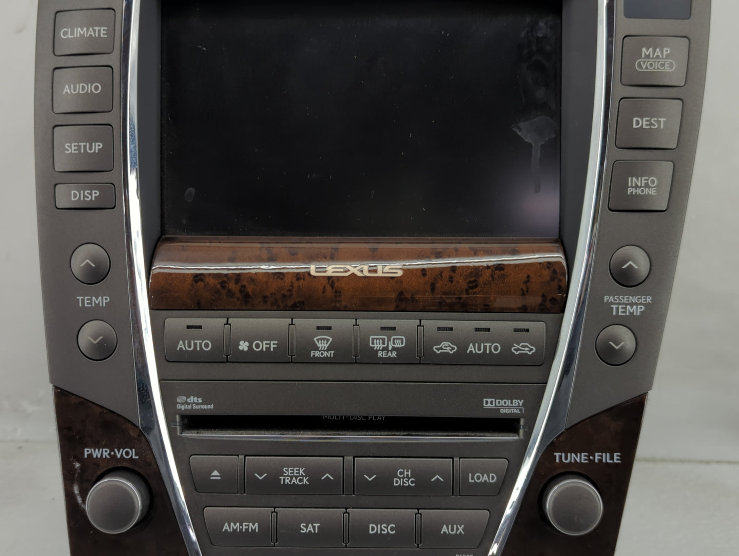 Lexus Es350 Radio Control Panel - Oemusedautoparts1.com