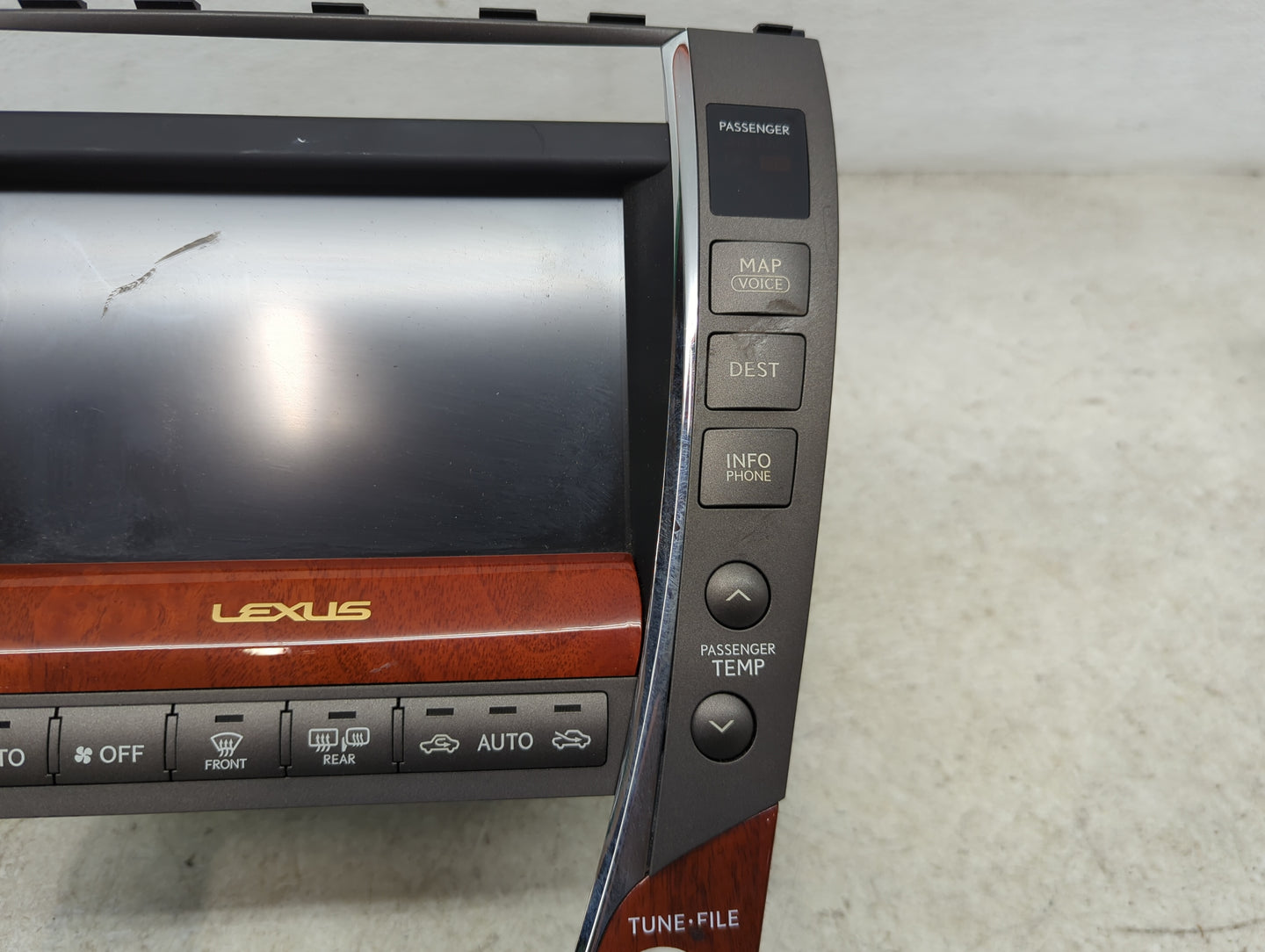 2010-2011 Lexus Es350 Climate Control Module Temperature AC/Heater Replacement P/N:86805-60131 468200-1422 Fits Fits 2010 20